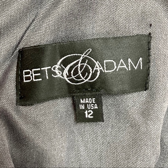 Betsy & Adam Sequin Formal Short Dress - Picture 14 of 14